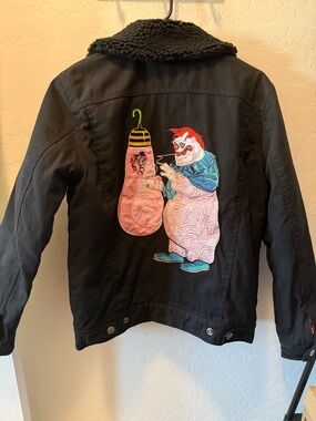 Killer Klowns from Outer Space denim jacket